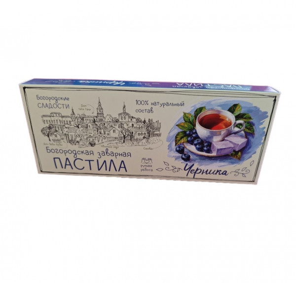 №1 Пастила заварная "Черника", 250г в Зеленодольске